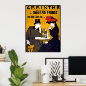 Poster Absinthe extra-supérieure c. 1900 (Bureau à domicile)
