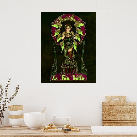 Poster Absinthe Fairy (Cuisine)