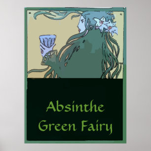 Poster Absinthe Green Fairy