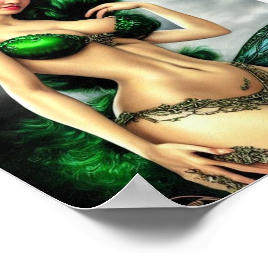 Poster Absinthe Green Fairy (Coin)