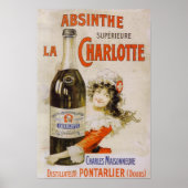 Poster Absinthe La Charlotte (Devant)