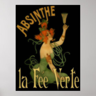 Poster Absinthe La Fee