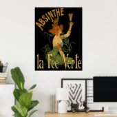 Poster Absinthe La Fee (Bureau à domicile)