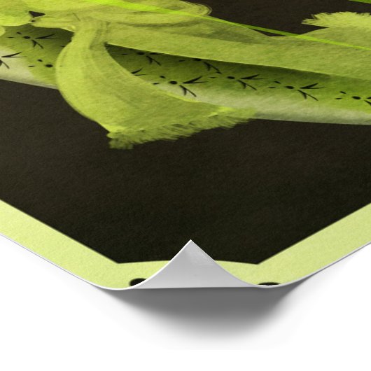 Poster Absinthe la Fee Verte (Coin)