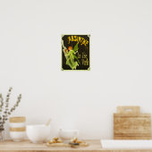 Poster Absinthe la Fee Verte (Cuisine)