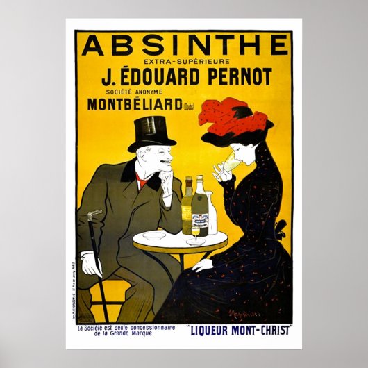 Poster Absinthe Leonetto Cappiello Publicité Vintage (Devant)