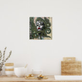 Poster Absinthe Medusa par Natalie Schorr (Cuisine)