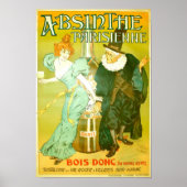 Poster Absinthe Parisienne Gélis-Didot Malteste (Devant)
