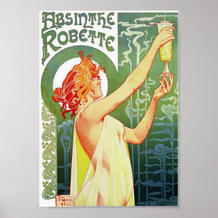 Poster Absinthe Robette