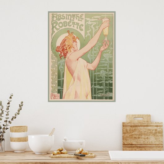Poster Absinthe Robette (Cuisine)