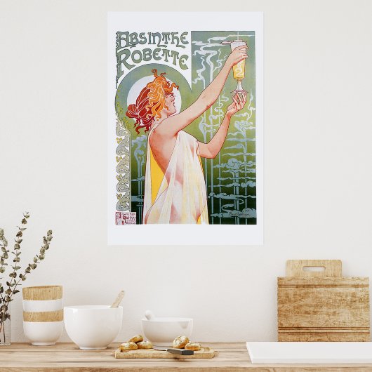 Poster Absinthe Robette (Cuisine)