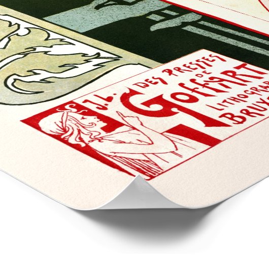 Poster Absinthe Robette (crème) (Coin)