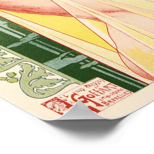 Poster Absinthe Robette - Vintage d'alcool (Coin)