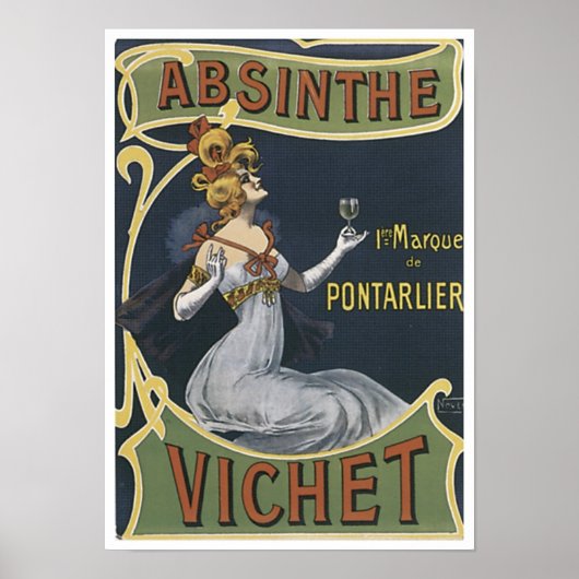 Poster Absinthe Vichet (Devant)