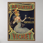 Poster Absinthe Vichet (Devant)