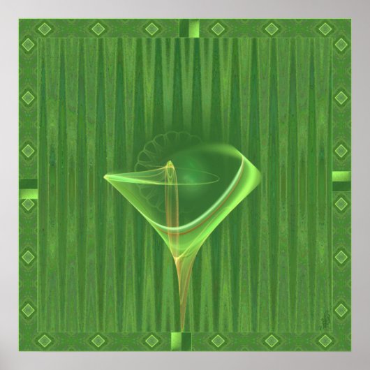 Poster Absinthini Faery Martini Art (Devant)