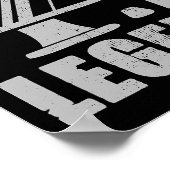 Poster Absolument Legend Funny Video Game Player Citation (Coin)