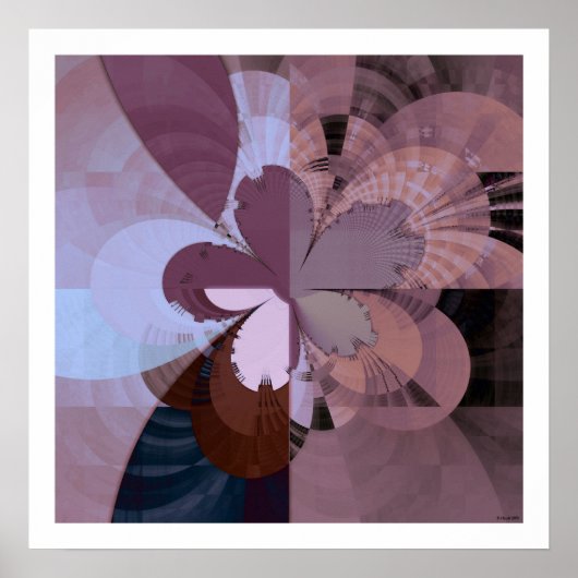 Poster Abstfractal 2 (Devant)