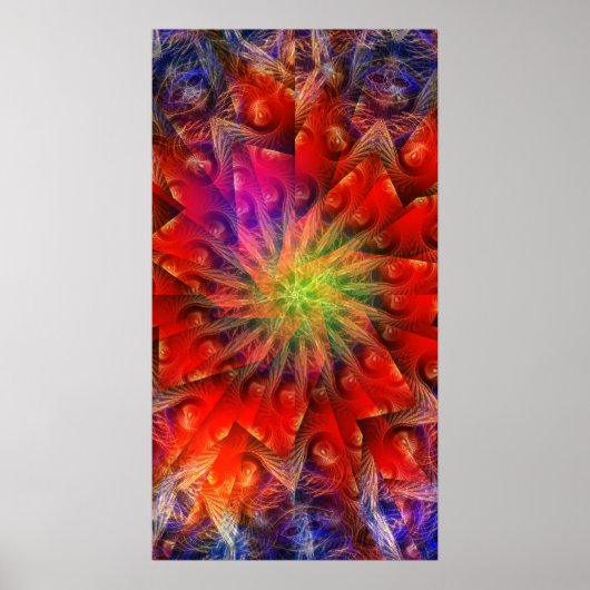 Poster Abstrachaos (Voorkant)