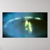 Poster Abstract Arc Light, (Devant)