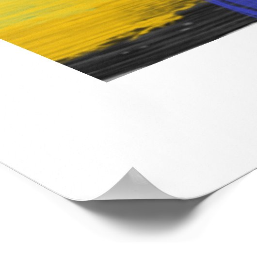 Poster Abstract art 4 print by Roger R Whiteside (Coin)