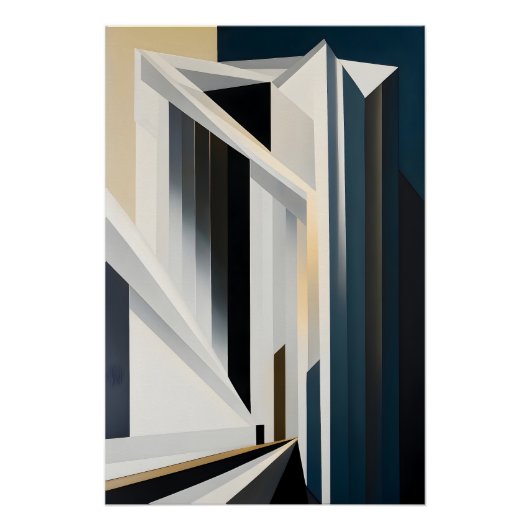 Poster Abstract Building (Devant)