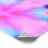 Poster Abstract decorative geometric kaleidoscope texture (Coin)