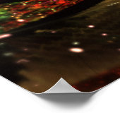 Poster Abstract fractal flower design. (Coin)