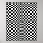 Poster Abstract Geometric Cool 3D (Devant)