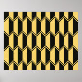 Poster Abstract geometric pattern (Devant)