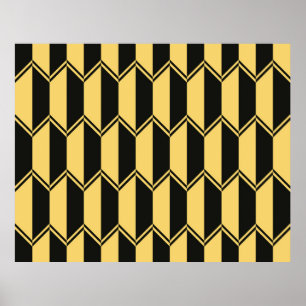 Poster Abstract geometric pattern