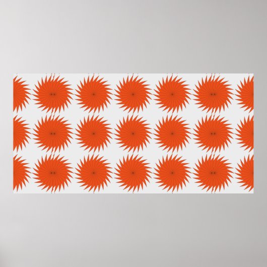 Poster Abstract geometric pattern with stripes, lines. A (Devant)