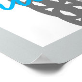 poster abstract grafisch kunstontwerp met tekst (Hoek)