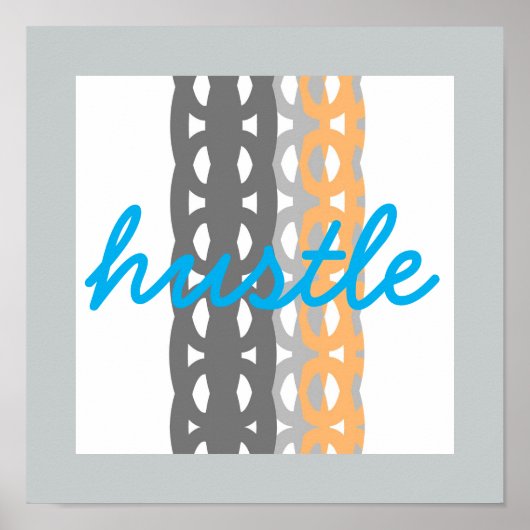 poster abstract grafisch kunstontwerp met tekst (Voorkant)