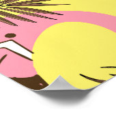 Poster Abstract hand painted seamless animal background. (Coin)