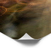 Poster Abstract Intentional Camera Movement Night Light T (Coin)