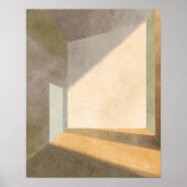 Poster Abstract Light Wall Art for Living Room Decor (Devant)