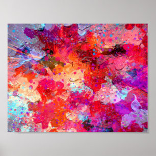 Poster Abstract Painting