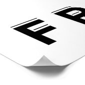 Poster Abstract Peace Freedom Delivery Minimalist Art (Coin)