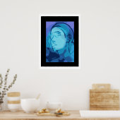 Poster abstract portrait (Cuisine)