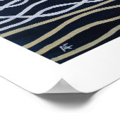 Poster Abstract Seafront Painting by Alfred Fox (Coin)