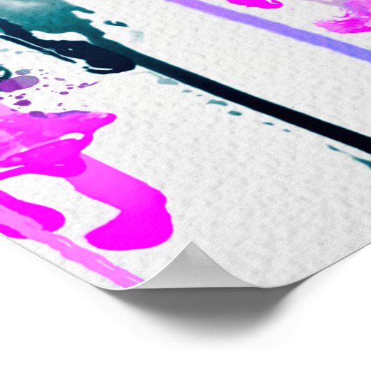 Poster Abstract Watercolor (Coin)