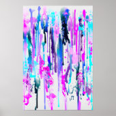 Poster Abstract Watercolor (Devant)