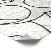 Poster abstracte achtergrond (Hoek)