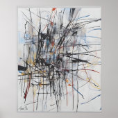 Poster | Abstracte kunst | AI-inhoud (Voorkant)