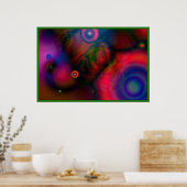 Poster_Abstracte kunst Poster (Keuken)