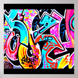 Poster-Abstracte/Misc-Graffiti Galerie 7 Poster