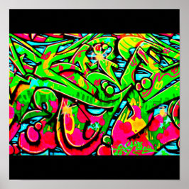 Poster-Abstracte/Misc-Graffiti Galerij 13 Poster