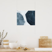 Poster Abstraction adjacente (Cuisine)