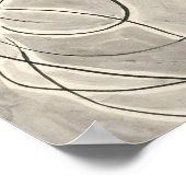 Poster Abstraction de danse | Abraham Walkowitz (Coin)